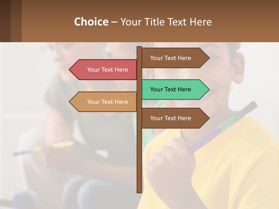 Water Older Single PowerPoint Template