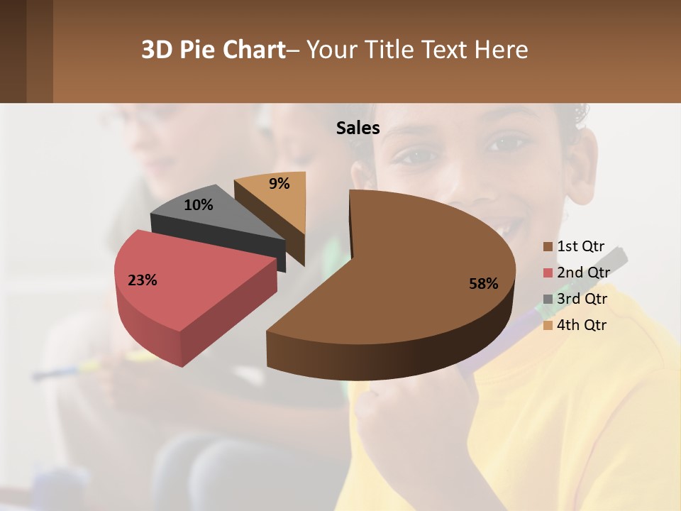 Water Older Single PowerPoint Template