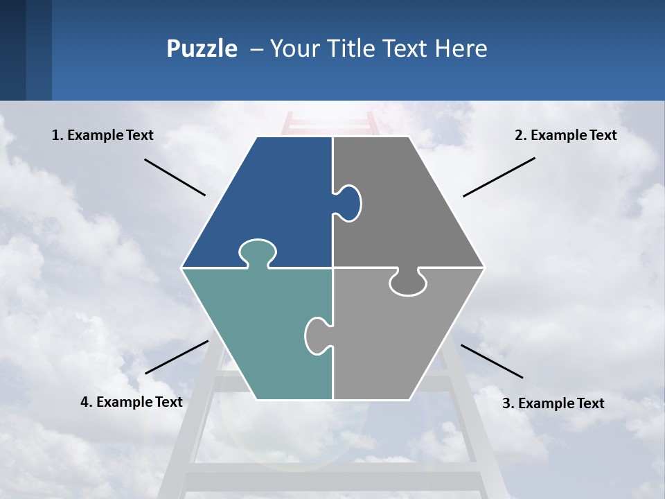 Pensioner White Woman PowerPoint Template