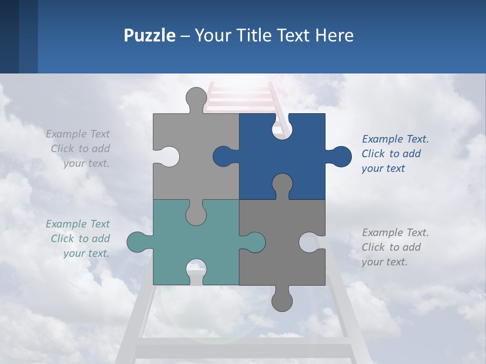 Pensioner White Woman PowerPoint Template