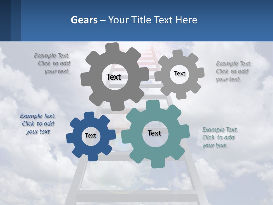 Pensioner White Woman PowerPoint Template