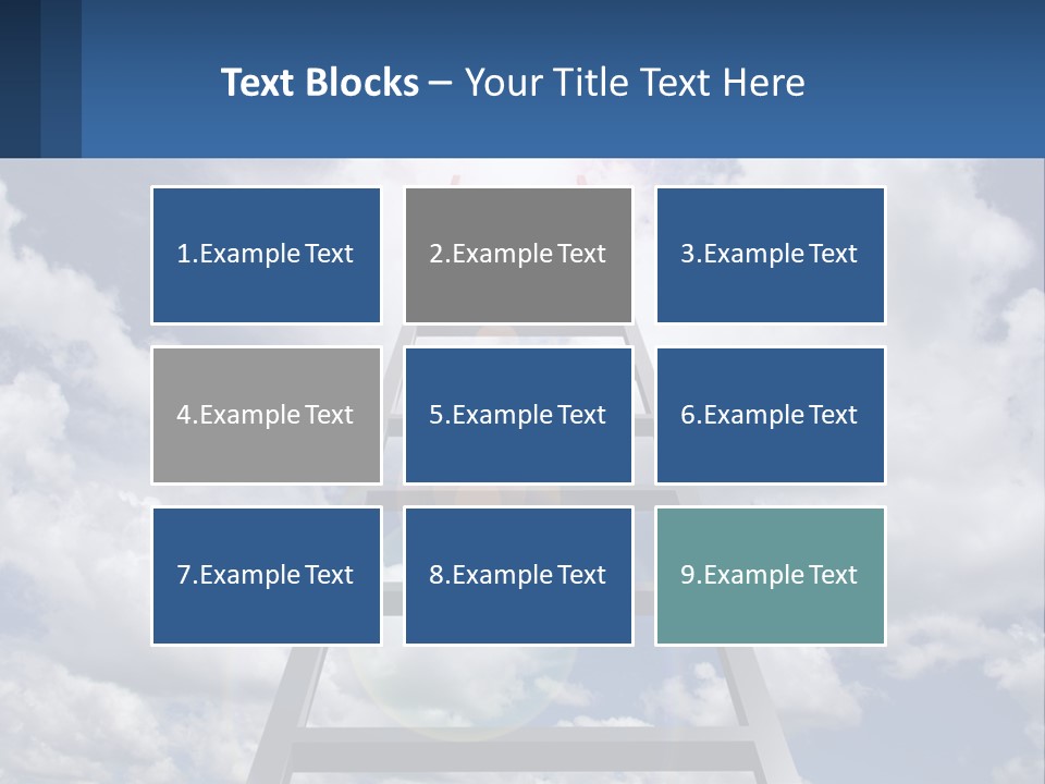 Pensioner White Woman PowerPoint Template