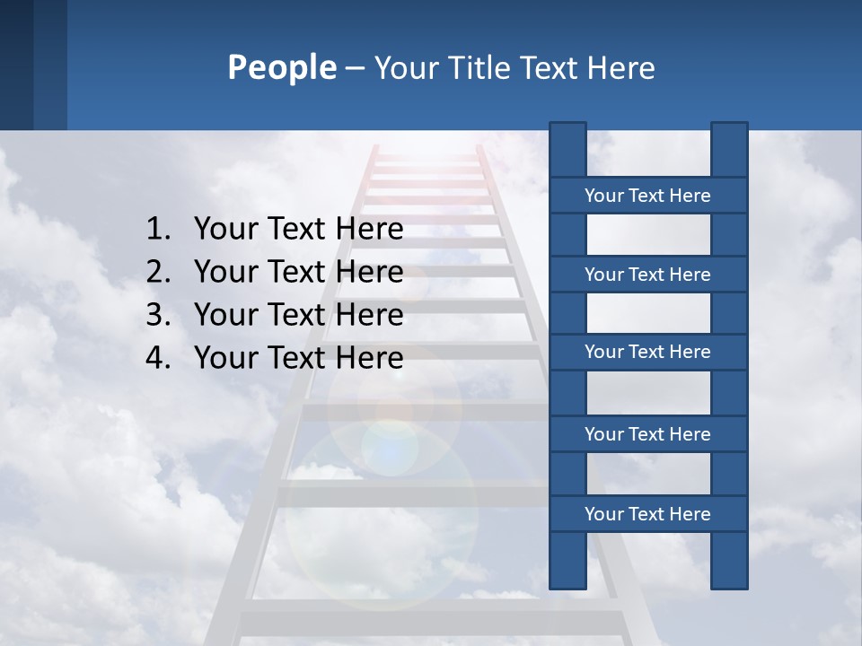 Pensioner White Woman PowerPoint Template