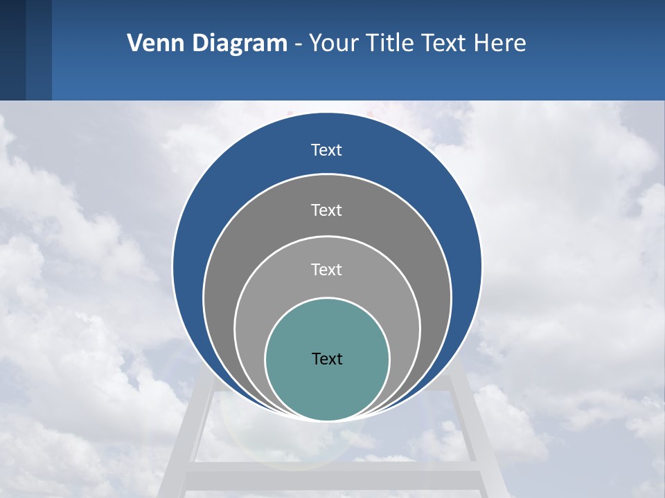 Pensioner White Woman PowerPoint Template