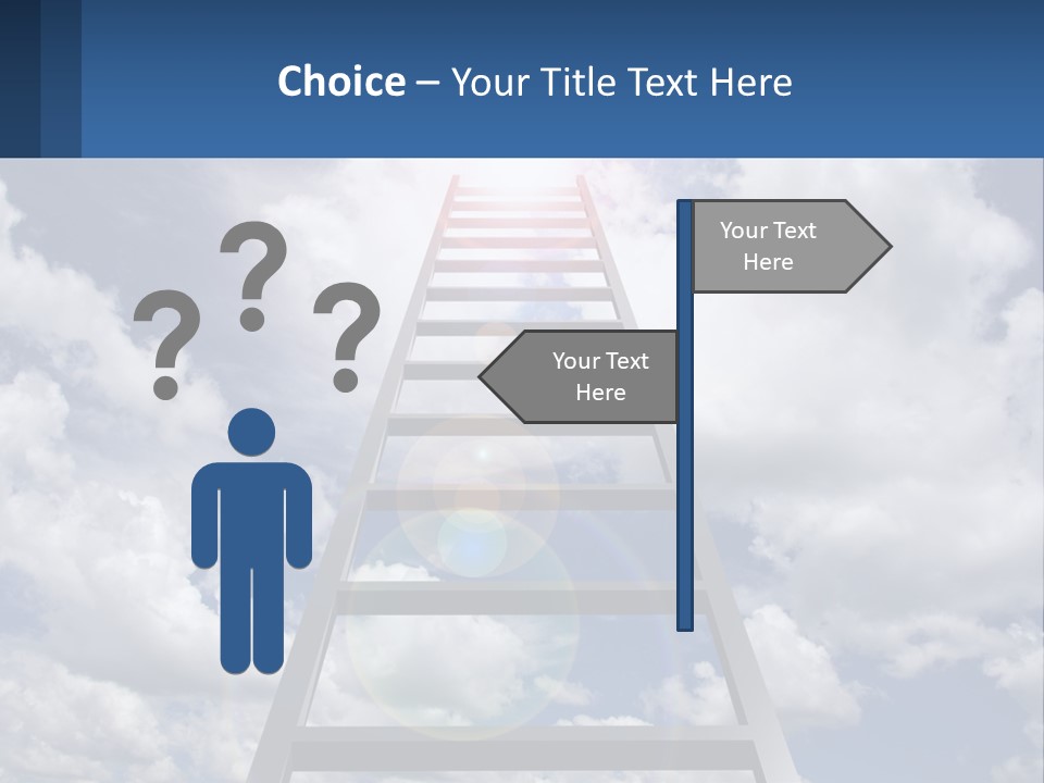 Pensioner White Woman PowerPoint Template