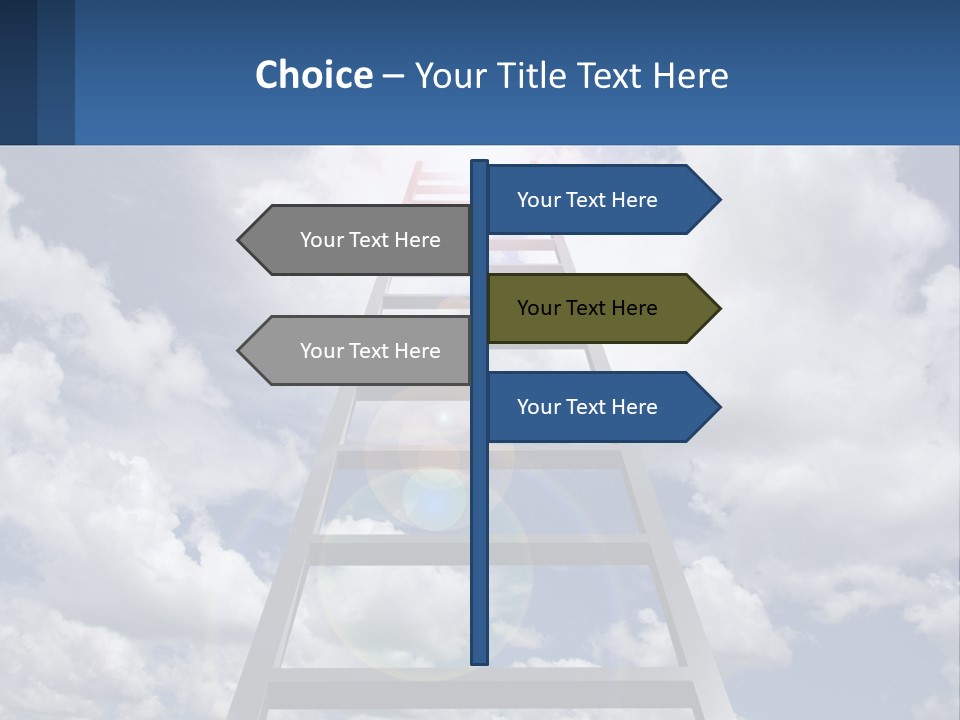 Pensioner White Woman PowerPoint Template