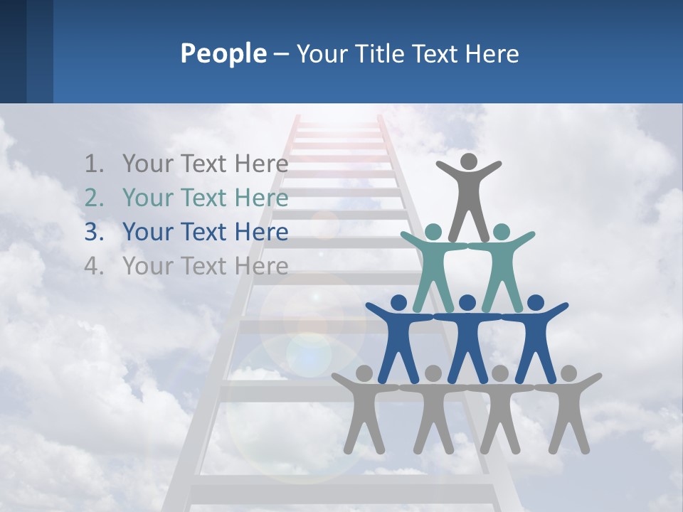 Pensioner White Woman PowerPoint Template