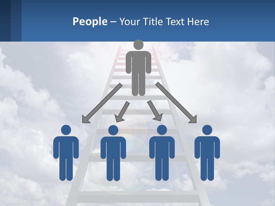 Pensioner White Woman PowerPoint Template