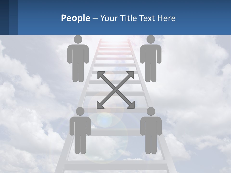 Pensioner White Woman PowerPoint Template