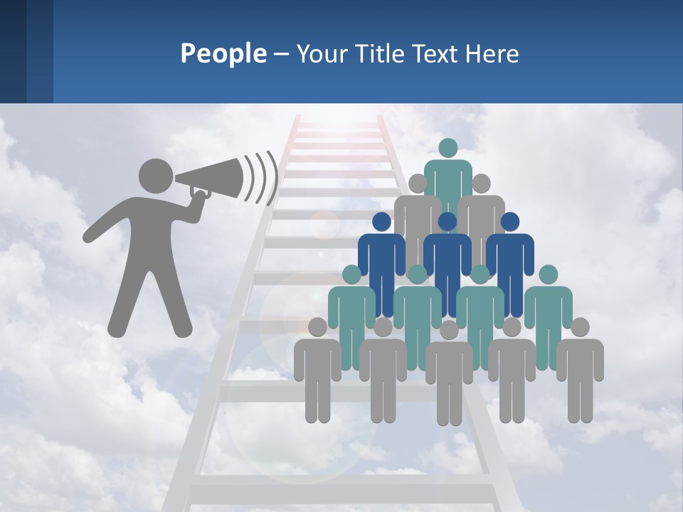 Pensioner White Woman PowerPoint Template