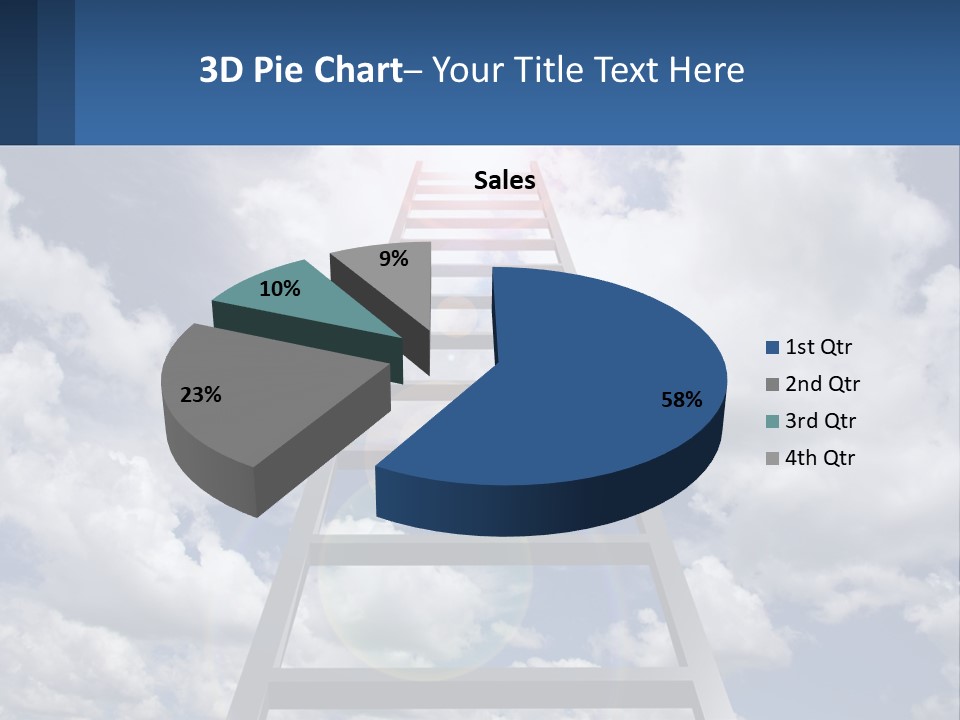 Pensioner White Woman PowerPoint Template
