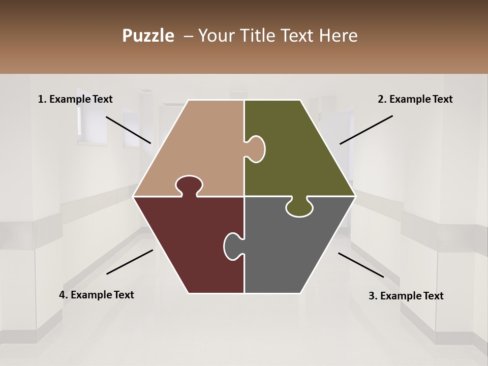 Peaceful Pensioner Calm PowerPoint Template