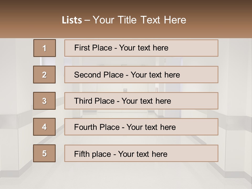 Peaceful Pensioner Calm PowerPoint Template