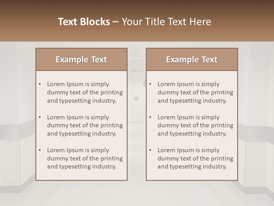 Peaceful Pensioner Calm PowerPoint Template