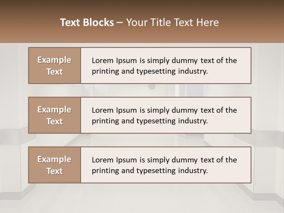 Peaceful Pensioner Calm PowerPoint Template