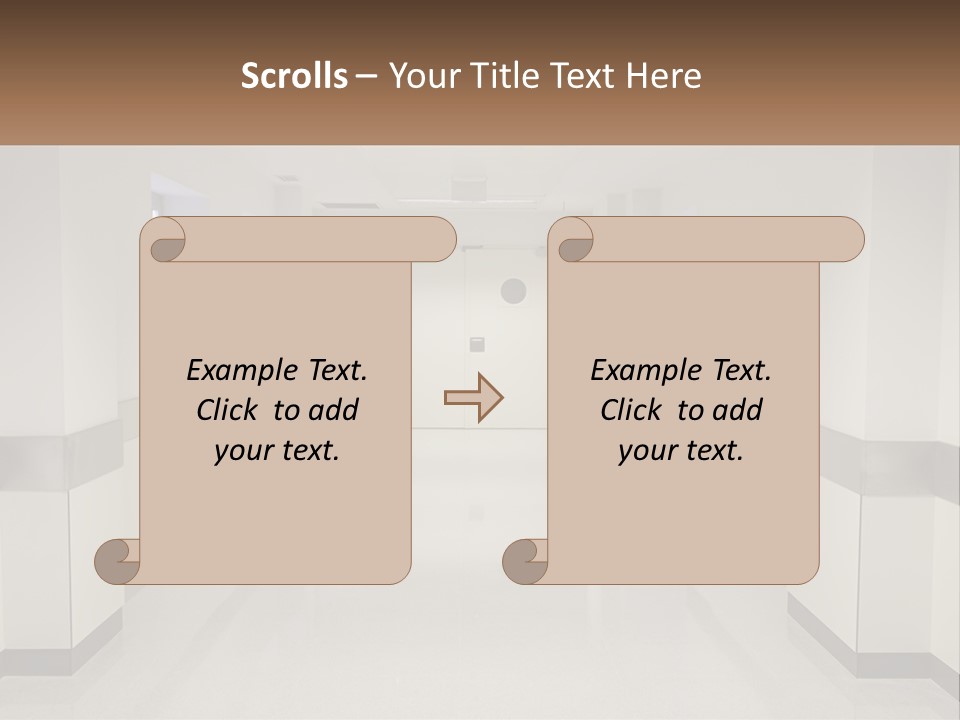 Peaceful Pensioner Calm PowerPoint Template