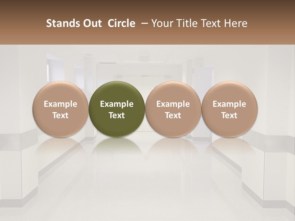 Peaceful Pensioner Calm PowerPoint Template