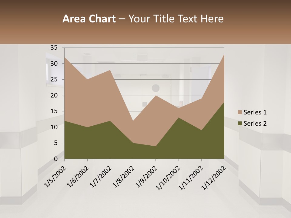Peaceful Pensioner Calm PowerPoint Template