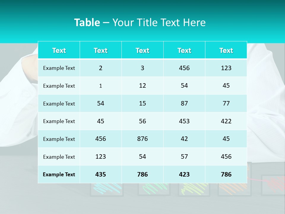 Daughter Senior Wave PowerPoint Template