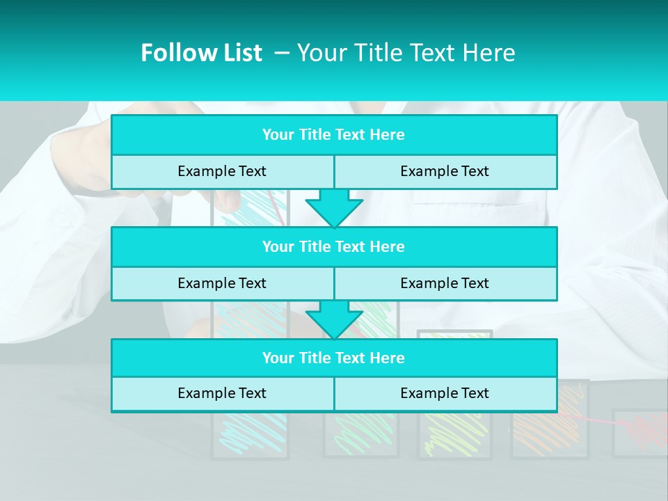 Daughter Senior Wave PowerPoint Template