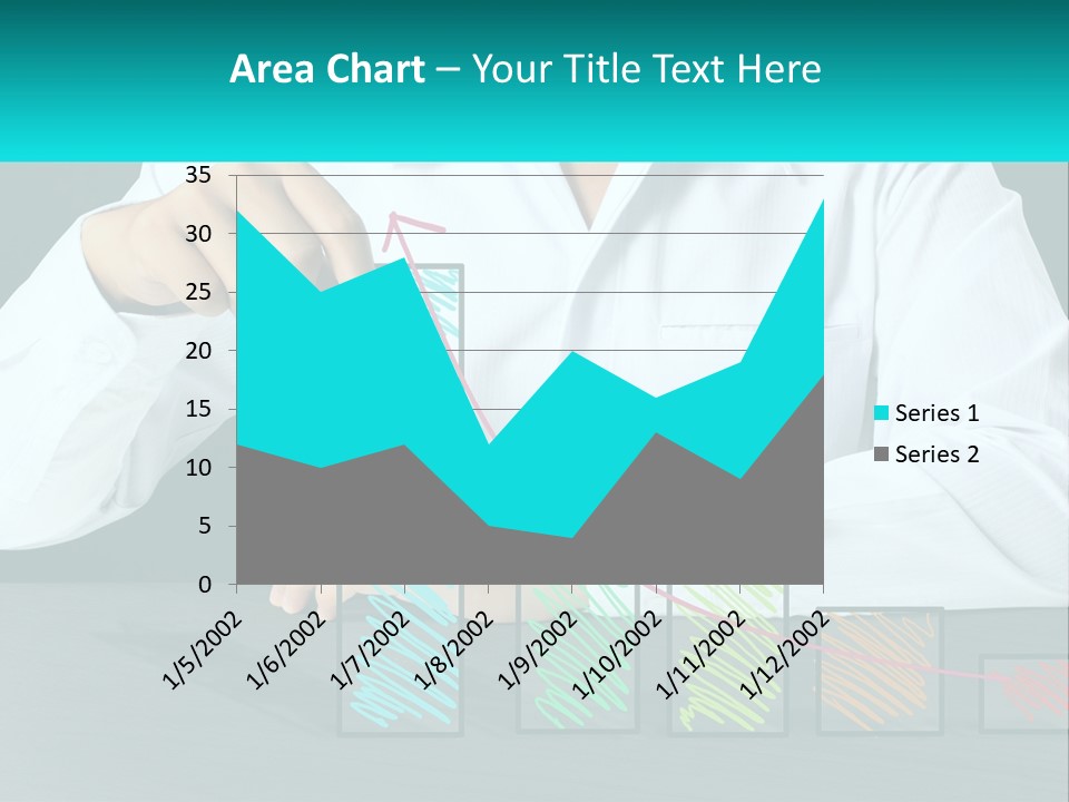 Daughter Senior Wave PowerPoint Template