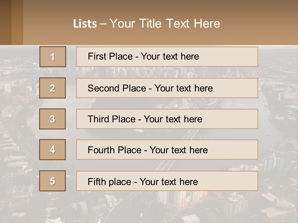 Sea Old Elderly PowerPoint Template