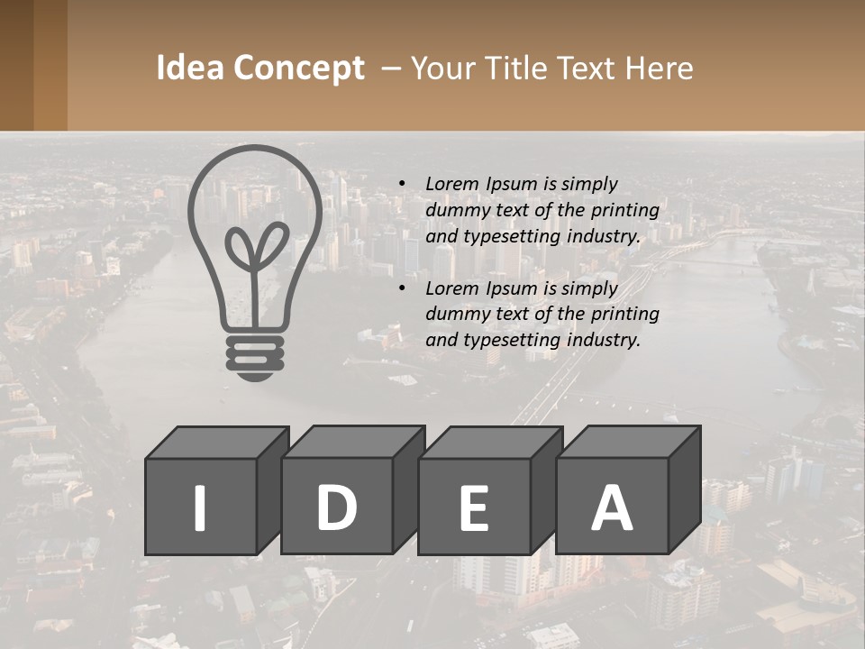 Sea Old Elderly PowerPoint Template