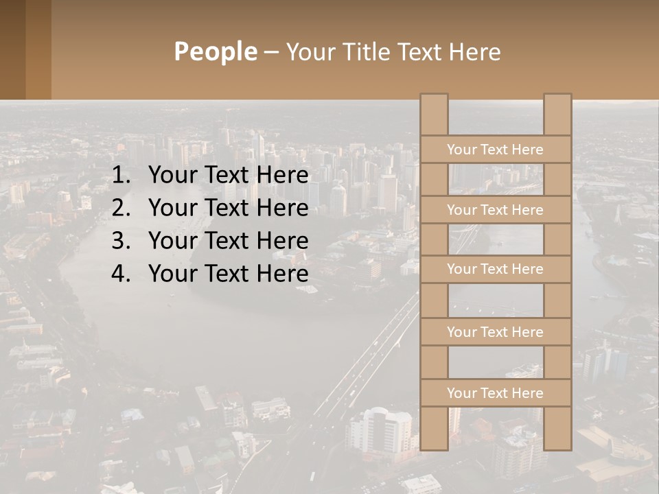 Sea Old Elderly PowerPoint Template