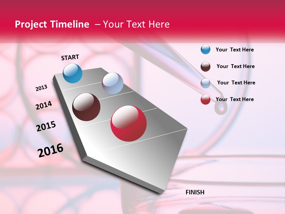 Sunrise Single Sand PowerPoint Template