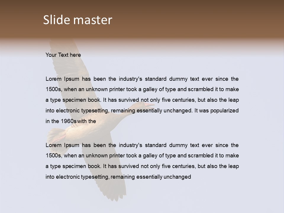 Parent Old Sand PowerPoint Template