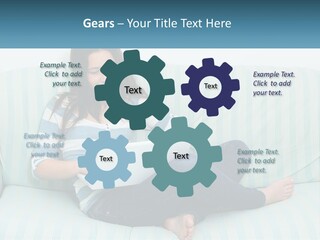 Retirement Sand Ocean PowerPoint Template
