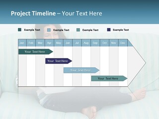 Retirement Sand Ocean PowerPoint Template