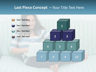 Retirement Sand Ocean PowerPoint Template