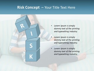 Retirement Sand Ocean PowerPoint Template