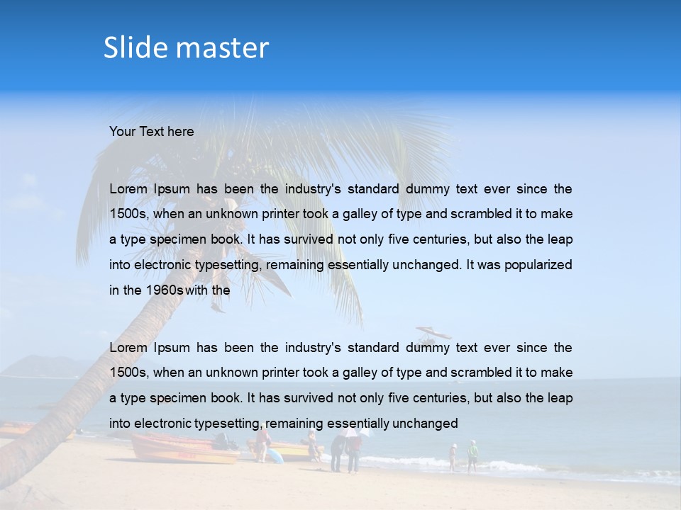 Sunrise Pensioner Senior PowerPoint Template