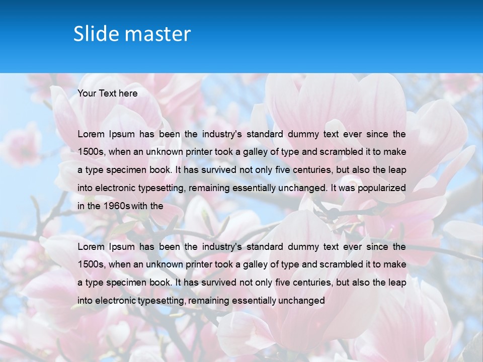 Ocean Lifestyle Old PowerPoint Template