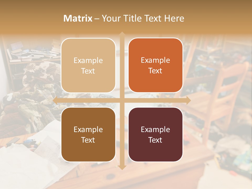 Elderly Caucasian Wave PowerPoint Template