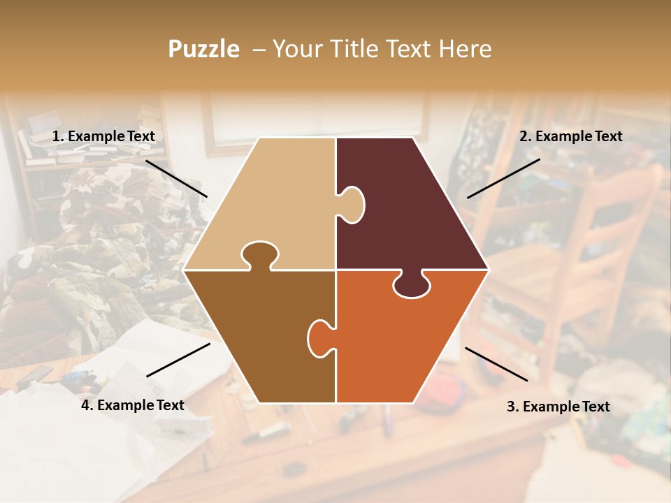 Elderly Caucasian Wave PowerPoint Template