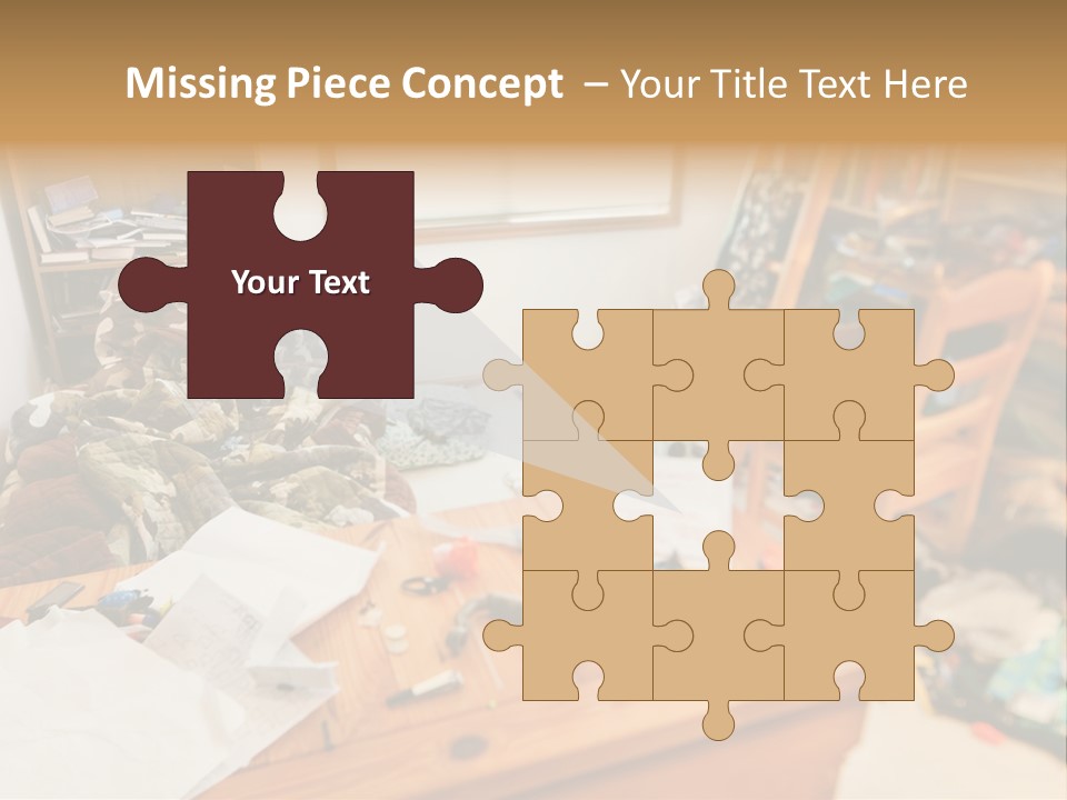 Elderly Caucasian Wave PowerPoint Template