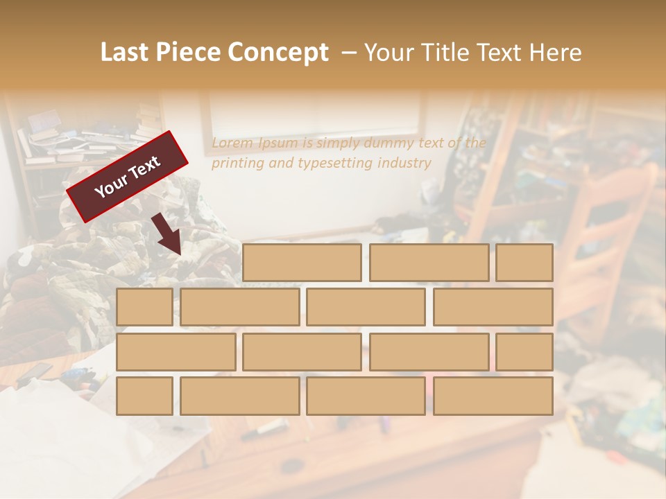 Elderly Caucasian Wave PowerPoint Template