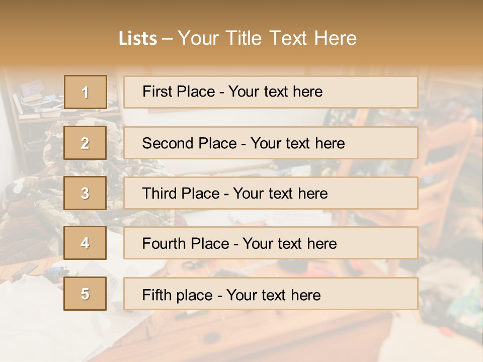 Elderly Caucasian Wave PowerPoint Template