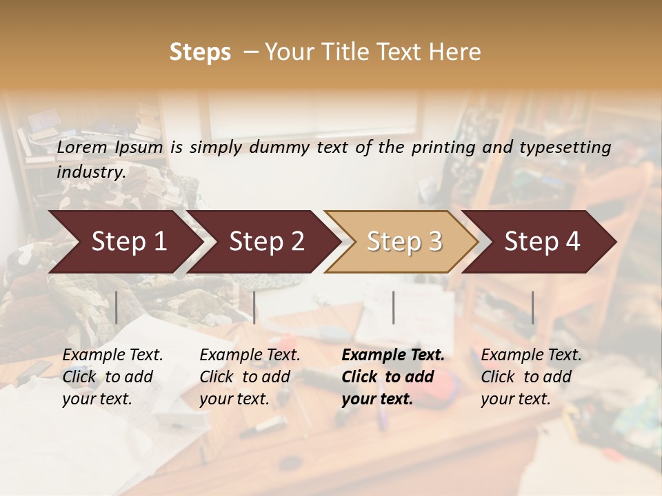 Elderly Caucasian Wave PowerPoint Template
