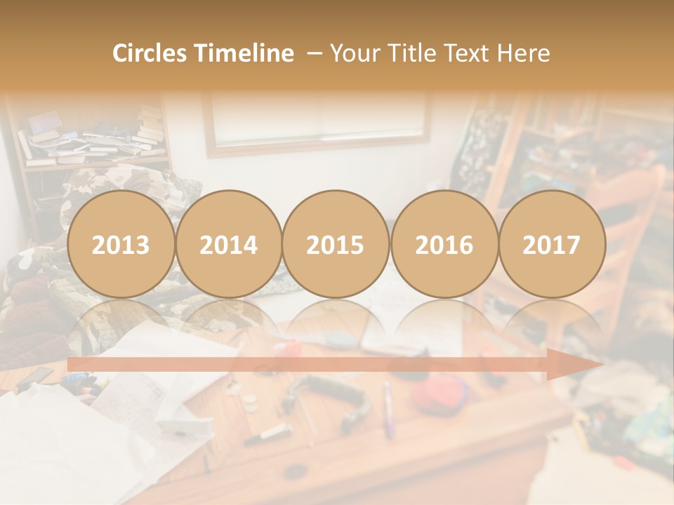 Elderly Caucasian Wave PowerPoint Template