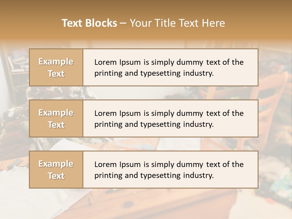 Elderly Caucasian Wave PowerPoint Template