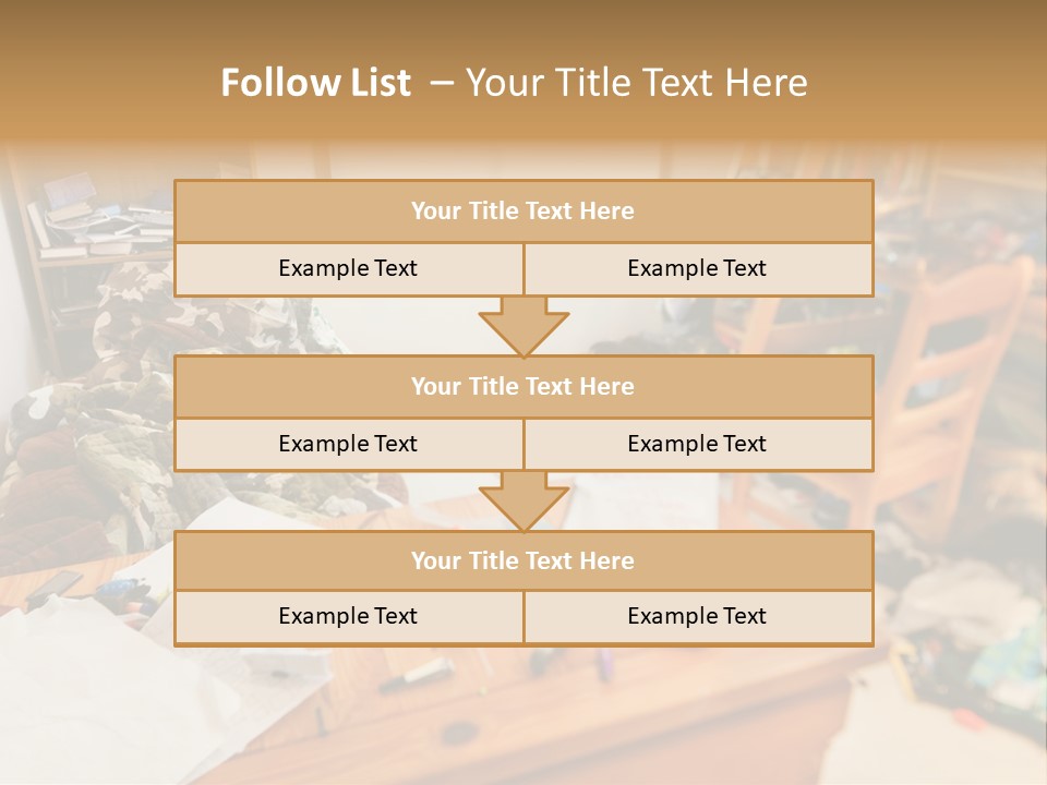 Elderly Caucasian Wave PowerPoint Template