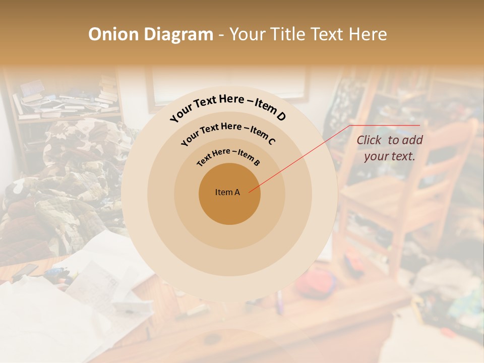 Elderly Caucasian Wave PowerPoint Template