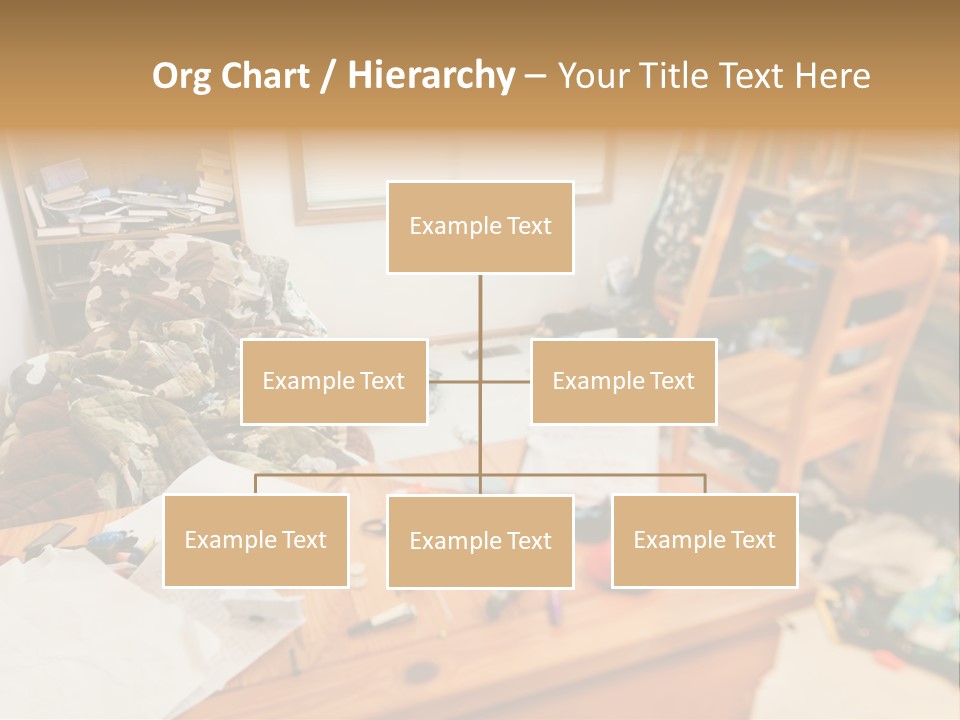Elderly Caucasian Wave PowerPoint Template