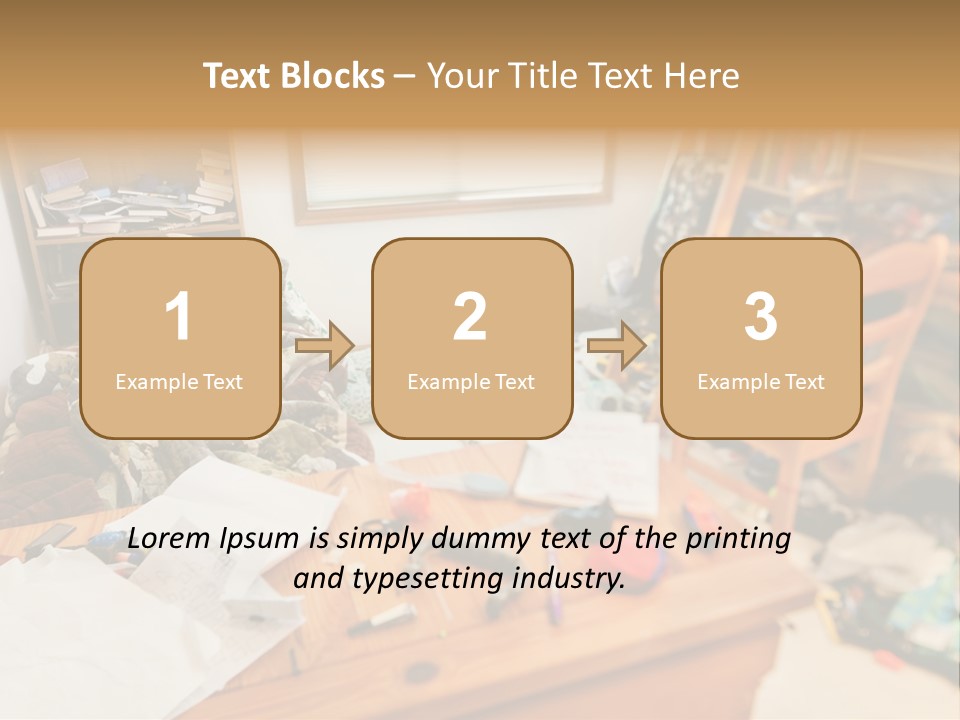 Elderly Caucasian Wave PowerPoint Template