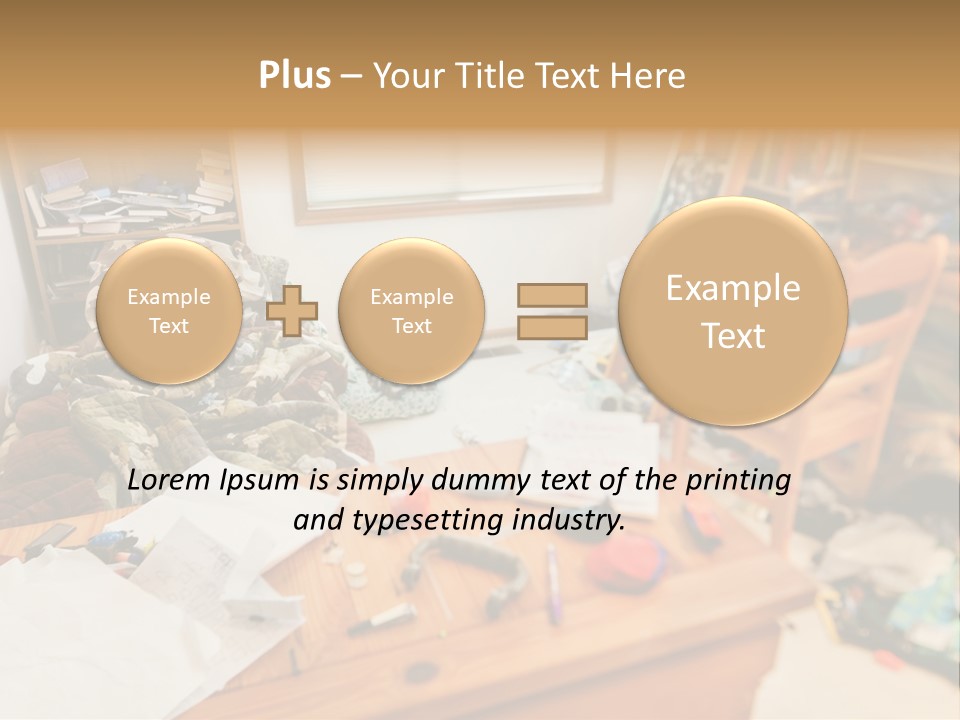 Elderly Caucasian Wave PowerPoint Template