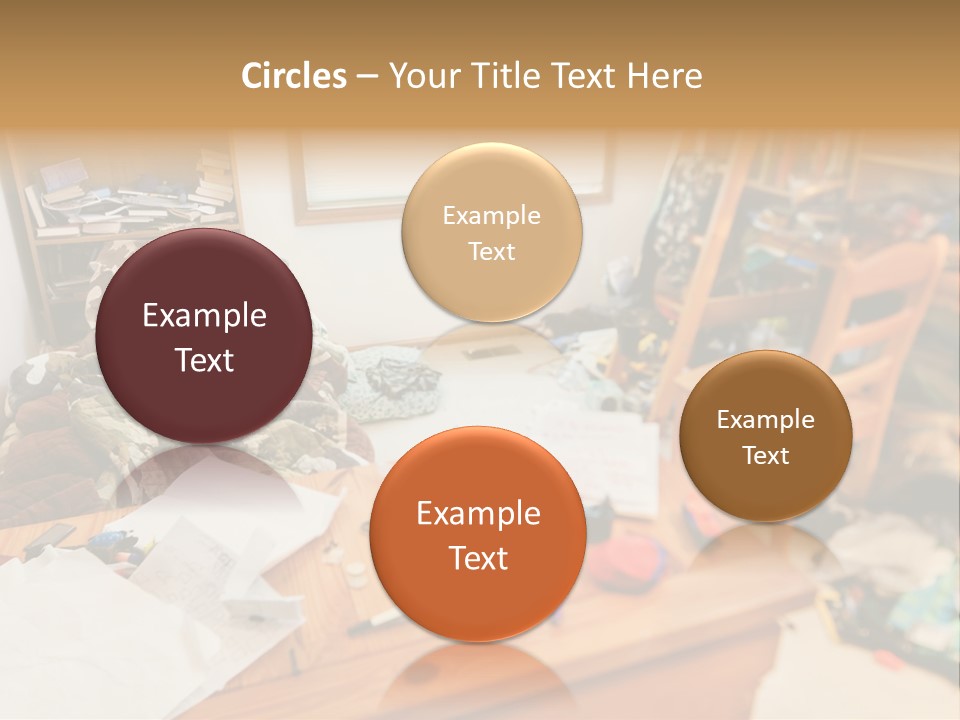 Elderly Caucasian Wave PowerPoint Template